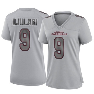 Game BJ Ojulari Women's Arizona Cardinals Atmosphere Fashion Jersey - Gray