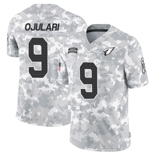Limited BJ Ojulari Men's Arizona Cardinals 2024 Salute to Service Jersey - Arctic Camo