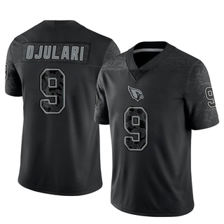 Limited BJ Ojulari Men's Arizona Cardinals Reflective Jersey - Black