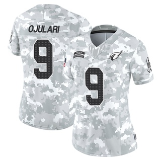 Limited BJ Ojulari Women's Arizona Cardinals 2024 Salute to Service Jersey - Arctic Camo
