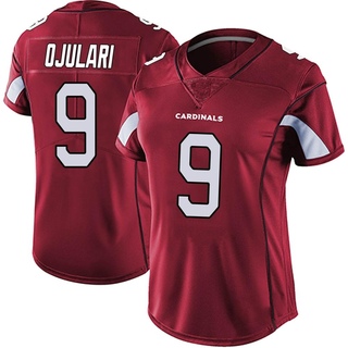 Limited BJ Ojulari Women's Arizona Cardinals Vapor Team Color Untouchable Jersey - Red
